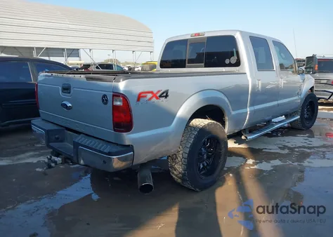 2015 Ford F250 Lariat из США, поврежденный, VIN 1FT7W2BT9FEC51658